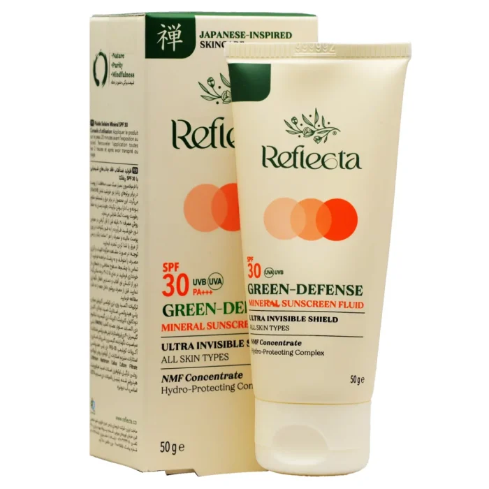 رفلکتا ضدآفتاب فلوئید مینرال بی رنگ (SPF30)