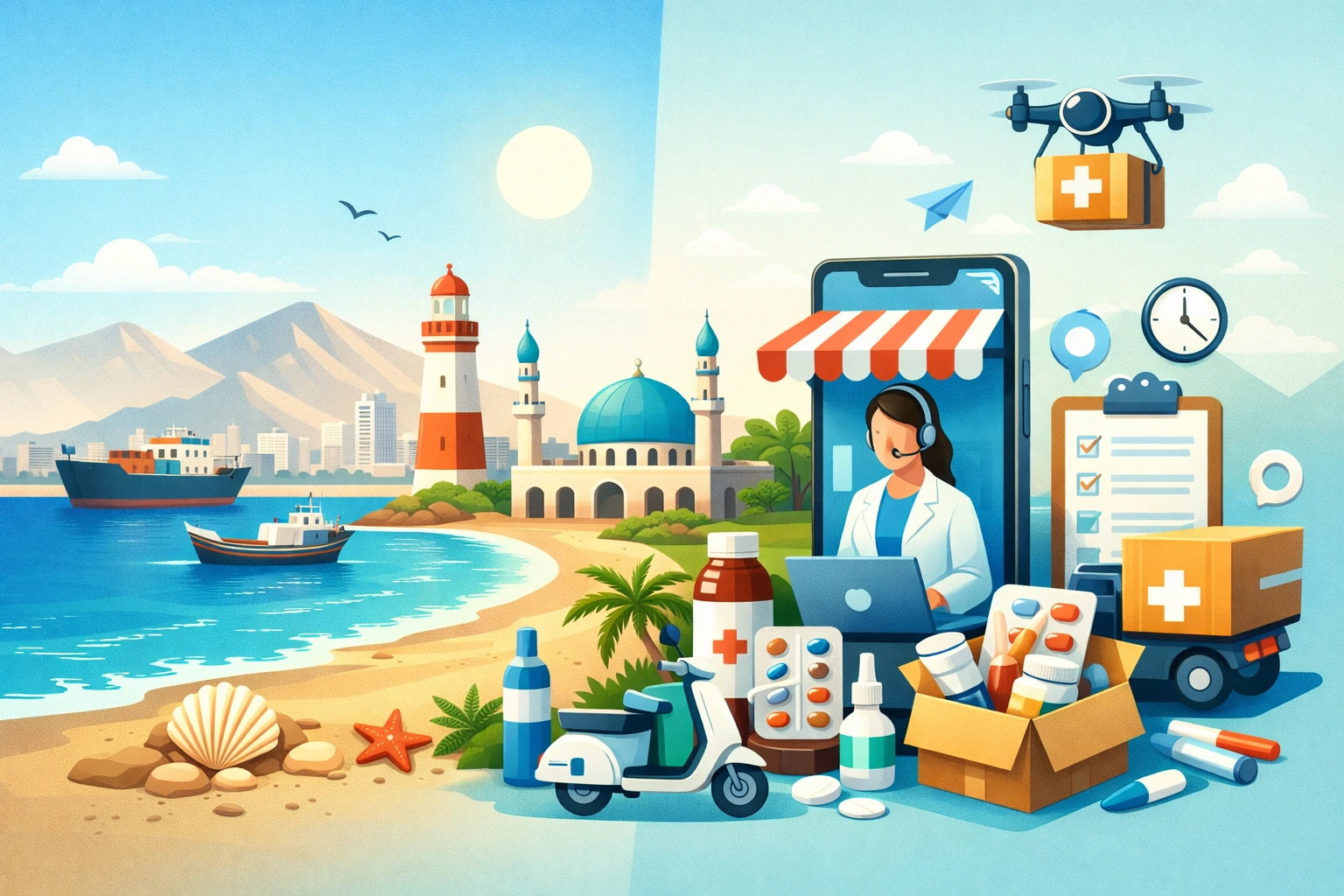 ۵ داروخانه آنلاین بندر عباس