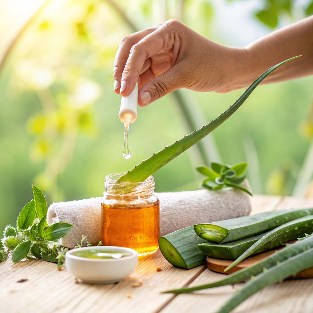 استفاده از عسل برای درمان خانگی جای زخم سالک