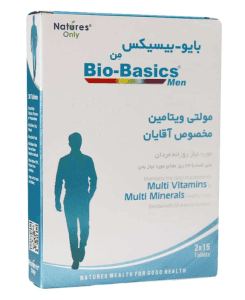 قرص مولتی ویتامین بایوبیسیکس آقایان نیچرز اونلی ۳۰ عددی