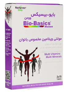 قرص مولتی ویتامین بایوبیسیکس بانوان نیچرز اونلی ۳۰ عددی