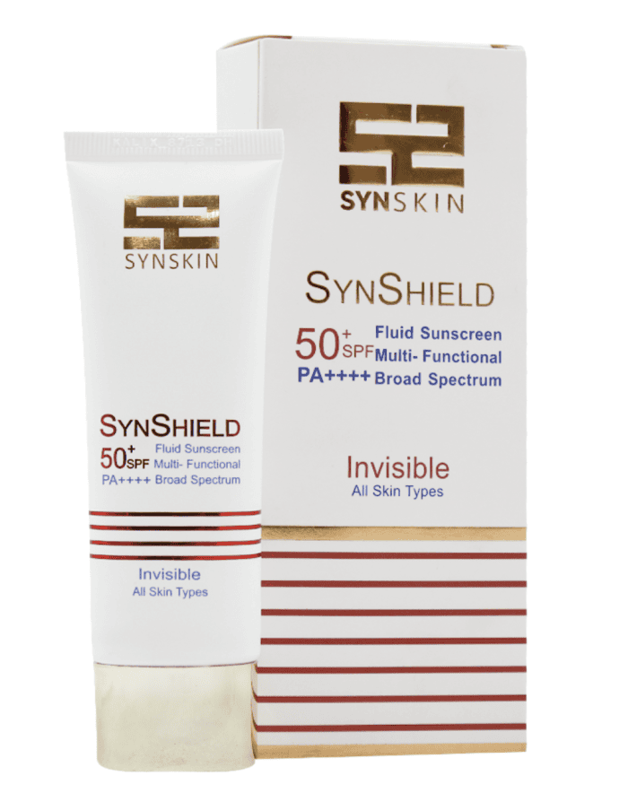 کرم ضد آفتاب فلوئید ساین شیلد SPF50 ساین اسکین