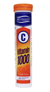 قرص جوشان ویتامین C 1000 میلی گرم‌ های هلث 20 عددی