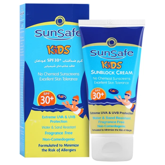 ضد آفتاب کودکان SPF30 سان سیف